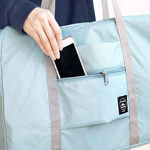 Plegable Bolso de Viaje Grande Bolsa de Hombro de Gimnasio Bolsa Deportiva Mano Maleta de Viaje Weekend Cabina de Equipaje Bolso Holdall Bolsa Fines de Semana Equipaje Camping 30L vpass