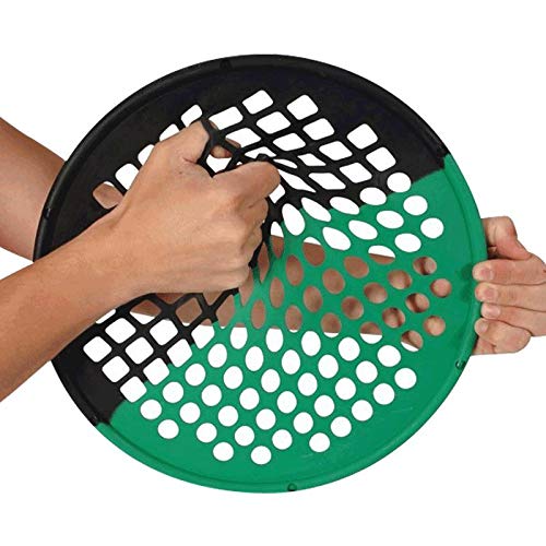 Power Web Combo – Latex Free Liv.4 (Fuerte + Ultra Fuerte) Red terapia mano dedos pulsera p.w. International mvs – Color Negro y Verde