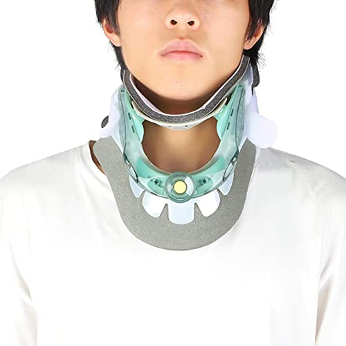 Protector de cuello Dispositivo de tracción cervical ajustable Herramienta de recuperación del cuidado del cuello para aliviar el dolor de cuello de vértebras