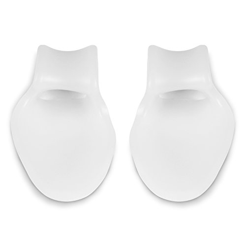 Protector de juanetes de silicona Soles — Almohadilla para juanetes y separador de los dedos del pie — Cómodo separador de los dedos del pie de gel suave,Talla única,Endereza el dedo gordo del pie