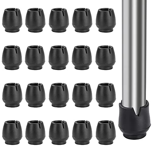 Protector Patas Sillas Ronda Almohadilla Silicona para Muebles 32 Piezas Tapas para Patas de Silla Protectores De Piso Prevenir Arañazos 12-16 mm Negro