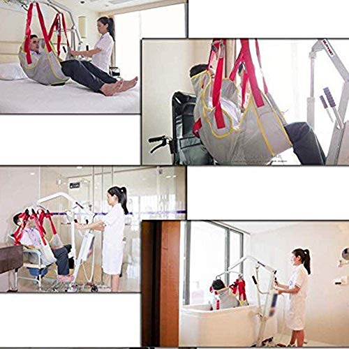 QBWASY Cinturón de Transferencia médica de elevación,Paciente Cinturón De Transferencia para Bariátrico, Enfermería,Anciano, Discapacitado, Cuerpo Completo Y Postrado En Cama