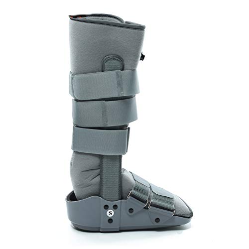 QGPWHLS Air CAM Walker Fracture Boot Ortesis De Pie Corto: Férula Corta, Soporte Y Protección Livianos, Gris