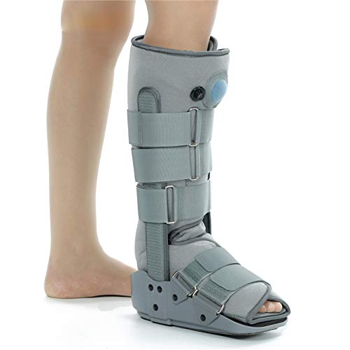QGPWHLS Air CAM Walker Fracture Boot Ortesis De Pie Corto: Férula Corta, Soporte Y Protección Livianos, Gris