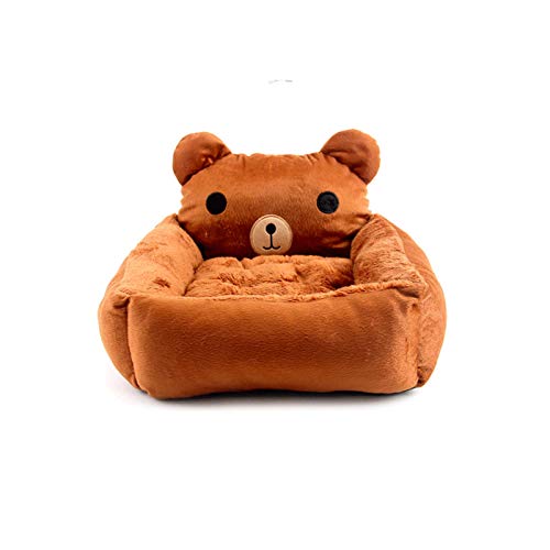 QXIAO Camas para Perros Cesta Grande Y Lavable para Mascotas Cama Perrera Ortopédica para Perros Grandes Cama De Lujo Antideslizante para Nido Calmante,M