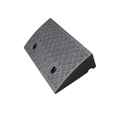 Rampas de Seguridad Color Plástico Rampas para sillas de Ruedas Almohadilla de umbral de escalón para el hogar Almohadilla de Pendiente portátil multifunción Tamaño: 50 * 27 * 7 CM