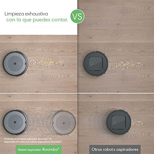 Robot aspirador con conexión Wi-Fi iRobot Roomba 671 - Tecnología Dirt Detect - Sistema de limpieza en tres fases - Sugerencias personalizadas - Compatible con tu asistente de voz