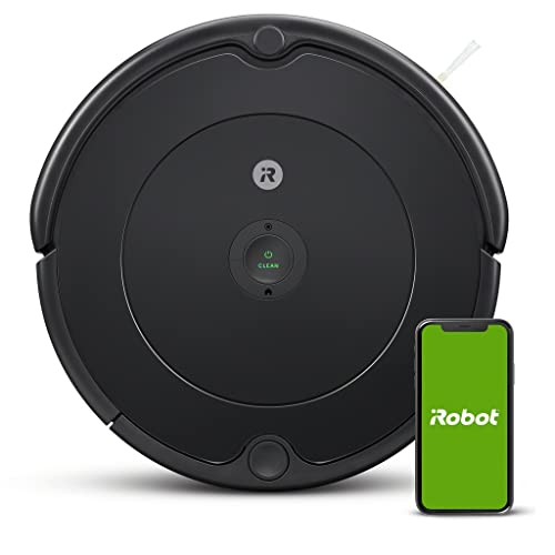 Robot aspirador con conexión Wi-Fi iRobot Roomba e5154 con dos cepillos de goma multisuperficie - Ideal para mascotas - Sugerencias personalizadas - Compatible con asistente de voz - Depósito lavable