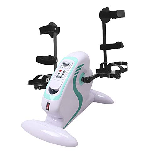 RUIVE Mini máquina para piernas Ejercitador de Ejercicios Bicicleta De Ejercicios para Manos, Brazos, Rodillas Y Piernas Equipo De Rehabilitación De Ciclismo para Discapacitados