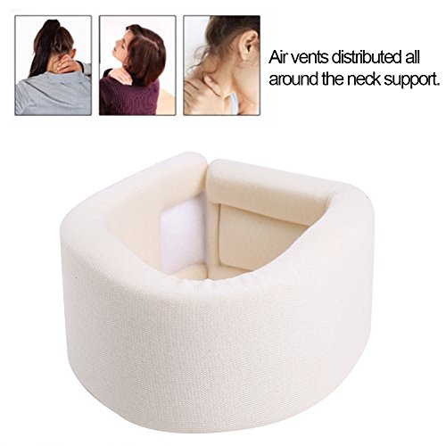 Salmue Ortesis para el Cuello, Collar Cervical, Terapia de Apoyo, Alivio del Dolor de Cuello, Cuello Cervical Ajustador de la Envoltura del Cuello Ortesis para el Cuello Ortopédico (M)