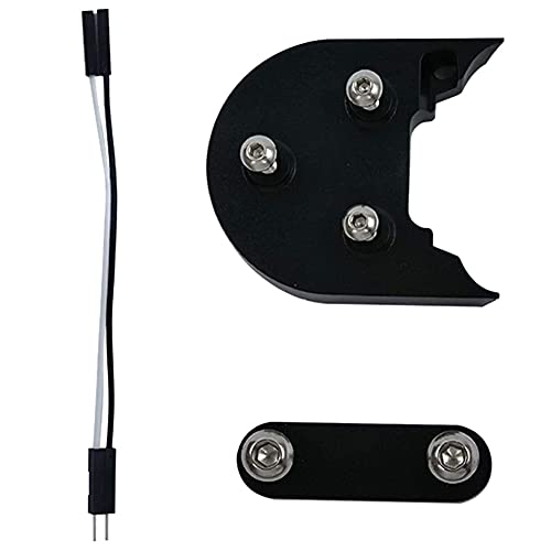 Scooter eléctrico Guardabarros Espaciador Plantilla ortopédica de elevación del cojín Compatible con Xiaomi M365 1s / Pro / Pro2 Negro