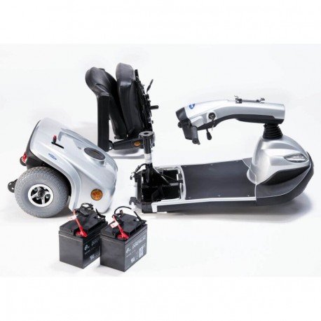 SCOOTER LEO DESMONTABLE 4 RUEDAS 36 AH 8 KM/H - ROJO
