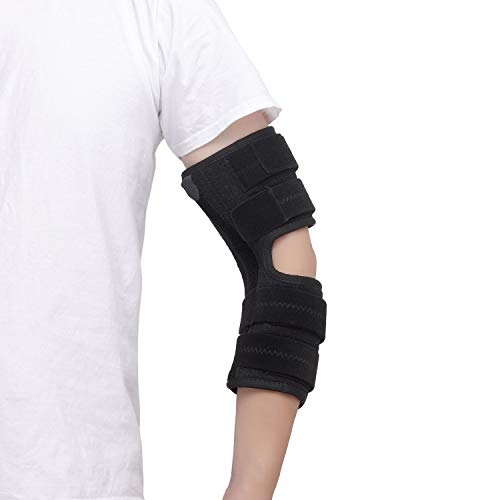 Scurnhau Codera Ajustable， Codera de Epicondilitis, Soporte de Codo para Tendinitis el Síndrome del Túnel Cubital, Lesiones, Fracturas de Codo y Alivio del Dolor de Artritis (S/M)