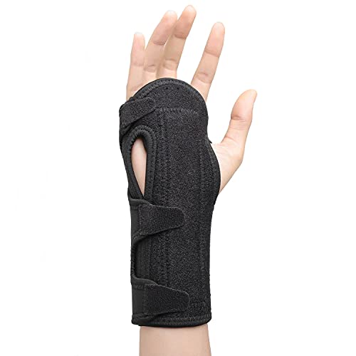 Scurnhau Muñequera Tunel Carpiano, Compatible con Ambas Manos, Soporte de Muñequera Ajustable,órtesis Muñequera de Protección de Muñeca alivia la Tendinitis