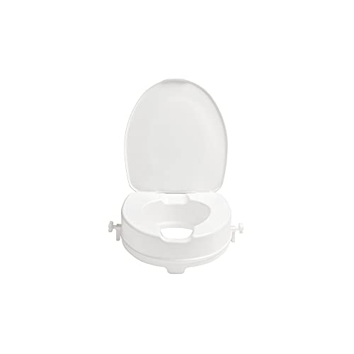 SecuCare - Elevador WC Adaptable. Alzador WC Adulto De Fácil Instalación Y Transportable. No Requiere Montaje. Altura 10 CM