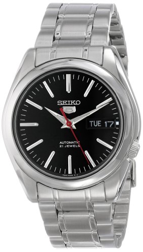Seiko Reloj Analógico Automático para Hombre con Correa de Acero Inoxidable – SNKL45K1