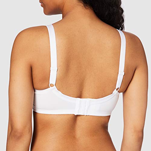 Selene Sujetador Blanca Preformado Algodon Doble Capa Sin Aros Blanco 90C