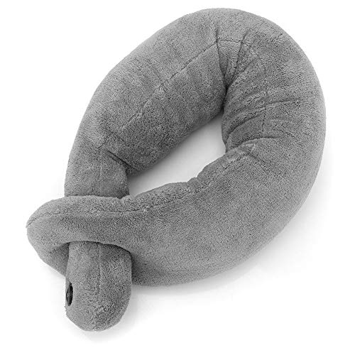 Shoplice Almohada de Masaje Almohada vibratoria para masajear el Cuello Cojín de Terapia de Masaje Relajar los músculos Aliviar el estrés