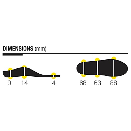 Sidas Cushioning Gel Plantillas/Deportivas, Adulto Unisex, (Multicolor), 42 EU