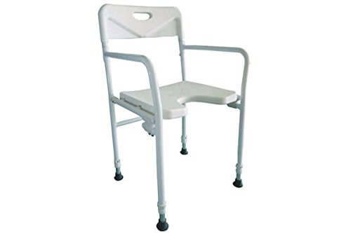 Silla de aluminio plegable para la ducha Piscis