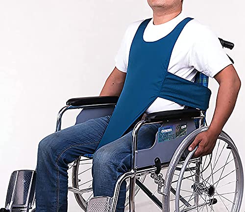 Silla de Ruedas Arnés de Seguridad, Arnés para silla de ruedas para adultos para evitar deslizamientos, Sistema de sujeción de arnés para silla de ruedas, Cinturón de soporte para torso para adultos