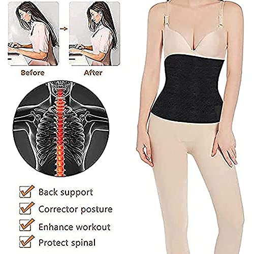 SOFACTY Cinturón De Vientre Posparto Snatch Me Up Bandage Wrap Fajas Reductoras Corset para Mujer Cinturon Despues De Embarazo Recuperación Abdominal Lumbar Apoyo Corses,3m