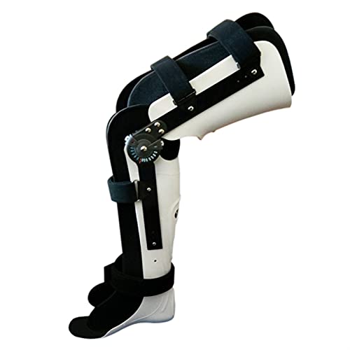 Soporte de fijación conjunta de rodilla, Ortesis de pierna fija ajustable Brace de la ortesis de la extremidad inferior Fracturas Fracturas Tibia y Fibula Ortesis de la ortesis de la ortesis de la ort