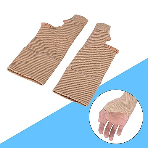 Soporte médico para el pulgar, 1 par de estabilizador médico ajustable para aliviar la artritis lesiones del pulgar