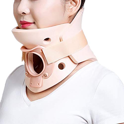 Soporte para el Cuello, Cuello Corrección de la Tracción del Collarín Cervical para Aliviar el Dolor Postoperatorio Soporte Fijo Altura del Adulto Ajustable