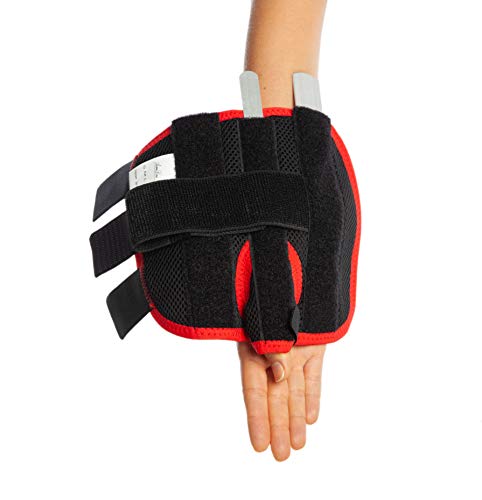 Soporte para muñeca con férula para el pulgar, ayuda al síndrome de túnel carpiano, tendinitis ajustable para la mano derecha e izquierda