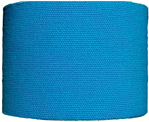 Sumedtec - Kinesiotape, Modelo Sumetape, Venda neuromuscular adhesiva, Alivio dolor muscular, Elásticas, Impermeable, Vendaje kinesiológico, Apto para múltiples zonas, Rollo, 5x5 cm Azul