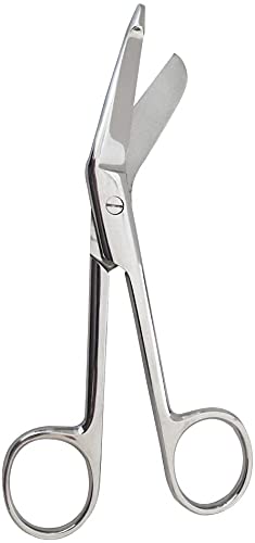 Sumedtec Tijeras de vendaje Tijeras de enfermería de acero inoxidable tijeras de 14 cm médicos para el hogar