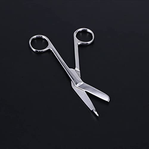 Sumedtec Tijeras de vendaje Tijeras de enfermería de acero inoxidable tijeras de 14 cm médicos para el hogar