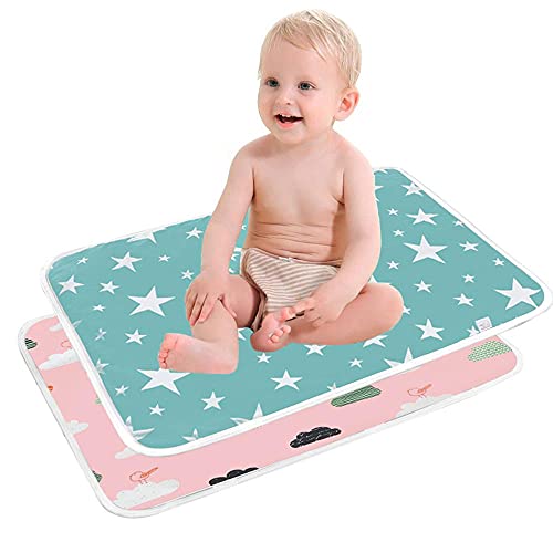 SunTop Almohadilla De Cuna Impermeable, Cama Para Incontinencia, Colchón Bebé Lavables Cama Para Bebés Colchón Pañales Cambiador Pad Almohadilla Impermeable Para Niños Adultos Y Mascotas