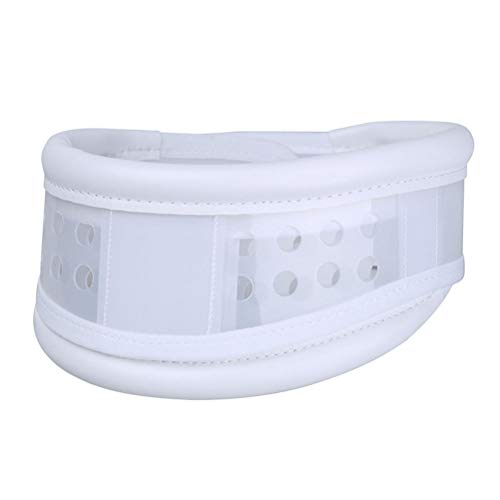 SUPVOX Collarín Cervical Ajustable Terapia para Recuperación del dolor Lesiones Aliviar Dolor de Migrañas para Cuello Rígido Tamaño L (Blanco)