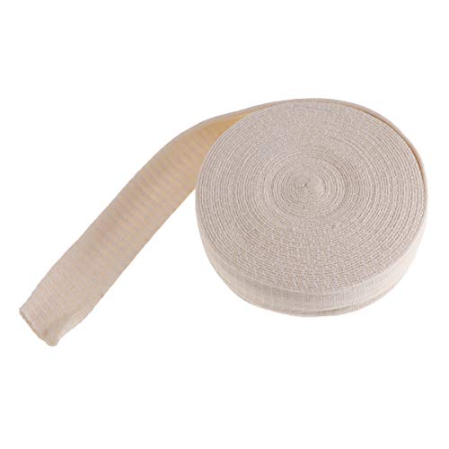 Supvox Vendaje tubular, vendaje de red, vendaje elástico, vendaje para hombres y adultos (beige)