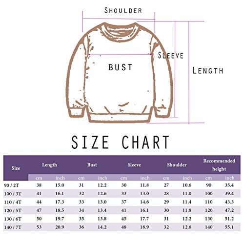 Surwin Sudadera Cuello Redondo para niños Unisex Jersey Manga Larga Algodón Suave Casual Camiseta Superior Ropa Invierno Chándal (Robot Azul Oscuro,6T/130cm)