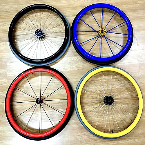 SXFYGYQ Fundas para Llantas De Empuje para Silla De Ruedas, Funda para Silla De Ruedas Deportiva para Ruedas Traseras De 24 Pulgadas, Funda De Silicona para Empujar a Mano, Antideslizante