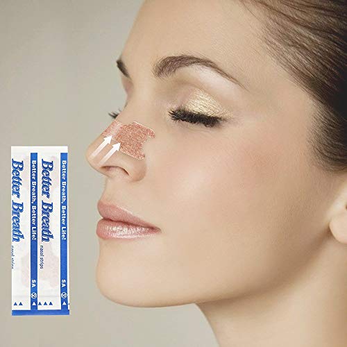 Taliwell Tiras Nasales 50 Pcs Talla M medianas, Better Breath, Antironquidos, Tiras Nariz Respirar Mejor, Tiritas Nasales Ronquidos, Deportivas Roncar