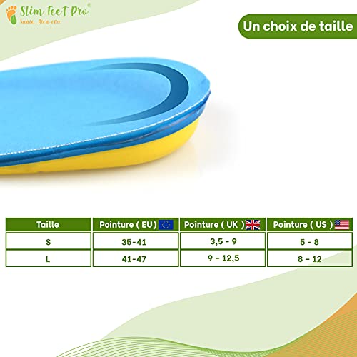 Talonera de silicona de gel ortopédico creciente talla L para proteger el dolor de talón y aliviar las espinas calcáneas, fascitis plantar, tendinititis en tus zapatos.