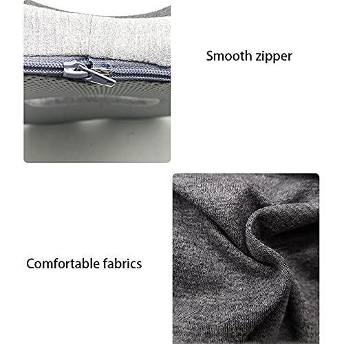 TEHSZ Cojín para Glúteos Hermosa Almohadilla para Nalgas Cojín Ortopédico para El Coxis Alivia La Columna Ciática Ventilada Diseñada Antideslizante Coche Portátil Mobiliario De Oficina Cojines