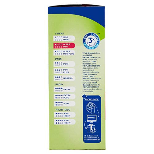 Tena Lady Compr Ultra Mini 28 Unidades