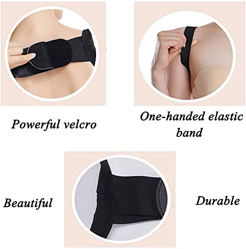 Tirantes para la espalda para corregir la postura, dolor de espalda, soporte ajustable para la espalda, mejora la mala postura, invisible debajo de la ropa para hombres o mujeres, soporte para la