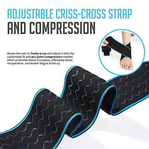 Tobillera de compresión, ajustable, para protección deportiva, talla única, para hombres y mujeres