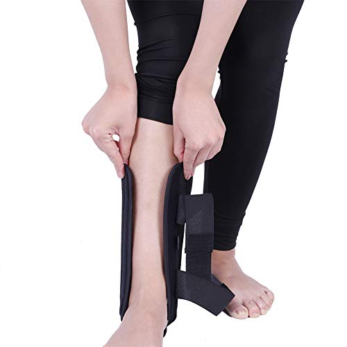 Tobillera, Ortesis de tobillo de pie transpirable Protección de soporte de tobillo con laterales estabilizadores y fijación auxiliar(M)