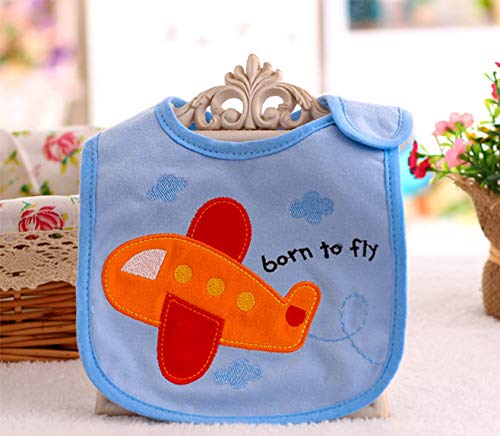 Tomkity 10x Impermeables Baberos del Bebé Baberos Bandana para Niño
