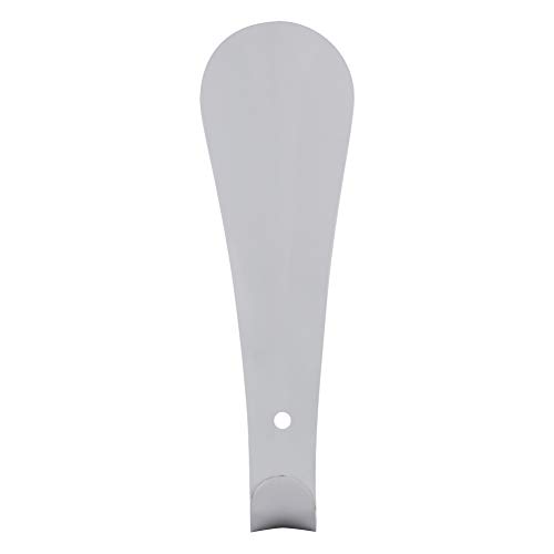 Tuzoo Cuerno De Zapato Resistente, Cuerno De Zapato, Cuerno De Zapato De Metal Anticorrosión Curvado, para Niños, Personas con Dolor Lumbar, Mujeres Mayores Embarazadas