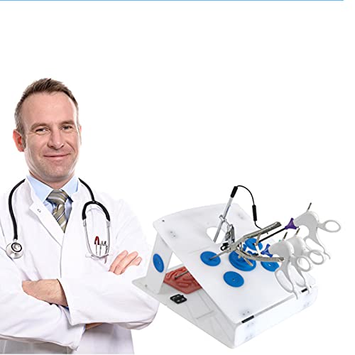 TWY Laparoscópica Simulador Kit de Sutura Quirurgica para Medicina Enseñando, con HD Endoscopio Cámara & 4 Instrumento Quirúrgico & 6 Entrenamiento Módulos