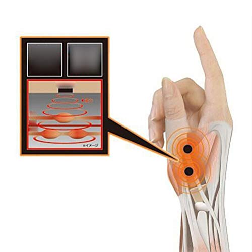 VORCOOL 1 Par de Muñequeras de Gel Soporte Impermeable de Silicona Gel Soporte de Muñequera con Agujero para Manos Artritis Presión Alivio del Dolor