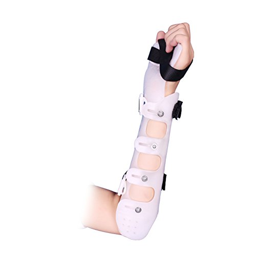 WANGXN Articulación del Codo Soporte Fijo Abrazadera Esguince de muñeca Equipo de protección Ajustable Soporte de ortesis para Miembros Superiores,Left
